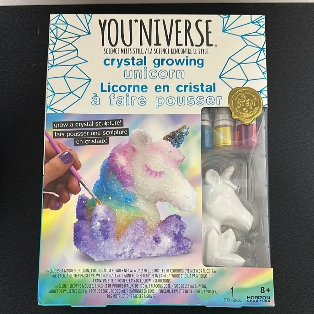 You*Niverse Crystal Growing Unicorn Kit